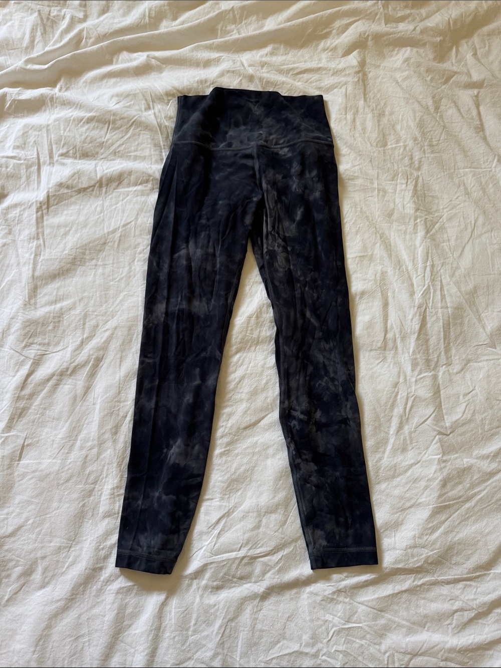 lululemon athletica Black Tie-Dye High-Rise Leggings